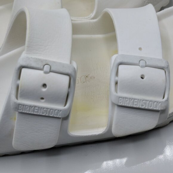 Birkenstock womens sandal  38 white us size 7-7.5 - Picture 5 of 7